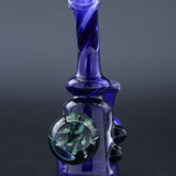 Clayball Glass "Blue Moon" Heady Sherlock Dab Rig