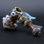 Clayball Glass "Aurora Nebula" Heady Hammer Bubbler