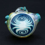 Clayball Glass "Duality Nebula" Heady Spoon Hand-Pipe