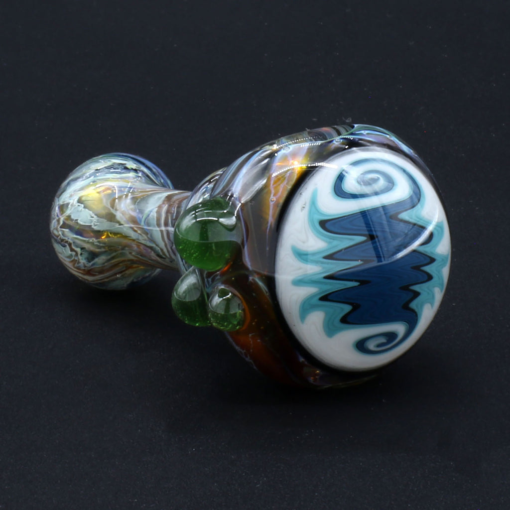 Clayball Glass Sun Reversal Nebula Heady Hand-Pipe – LA Pipes