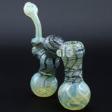 Clayball Glass "Dub-Bubb" Sherlock Double Bubbler