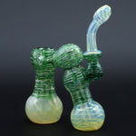 Clayball Glass "Dub-Bubb" Sherlock Double Bubbler